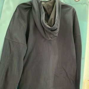 Blue zip up hoodie, Champion Athletic